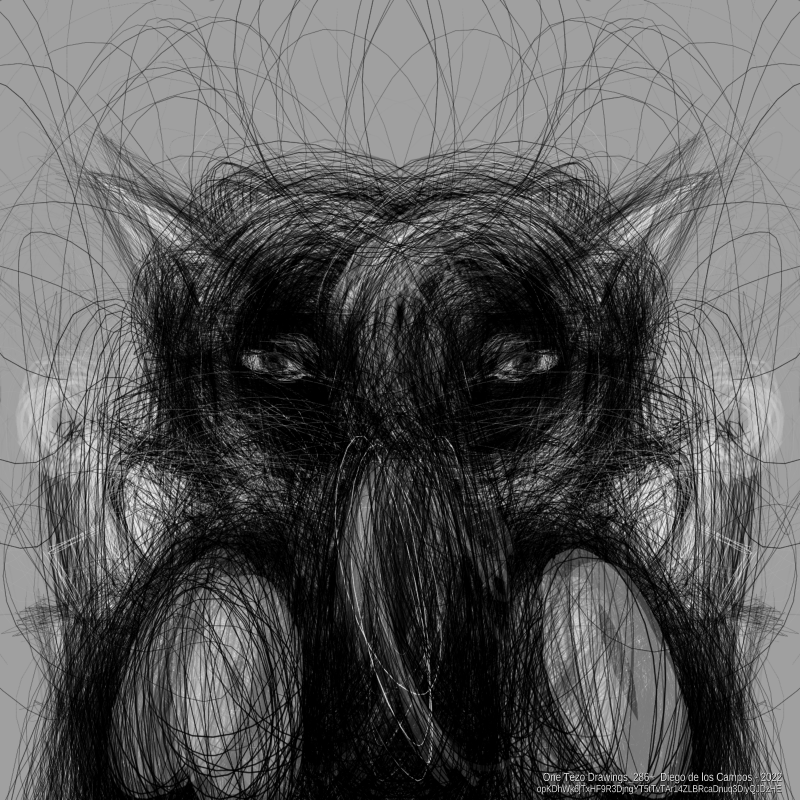 One Tezo Drawings_286+ #1 static token preview