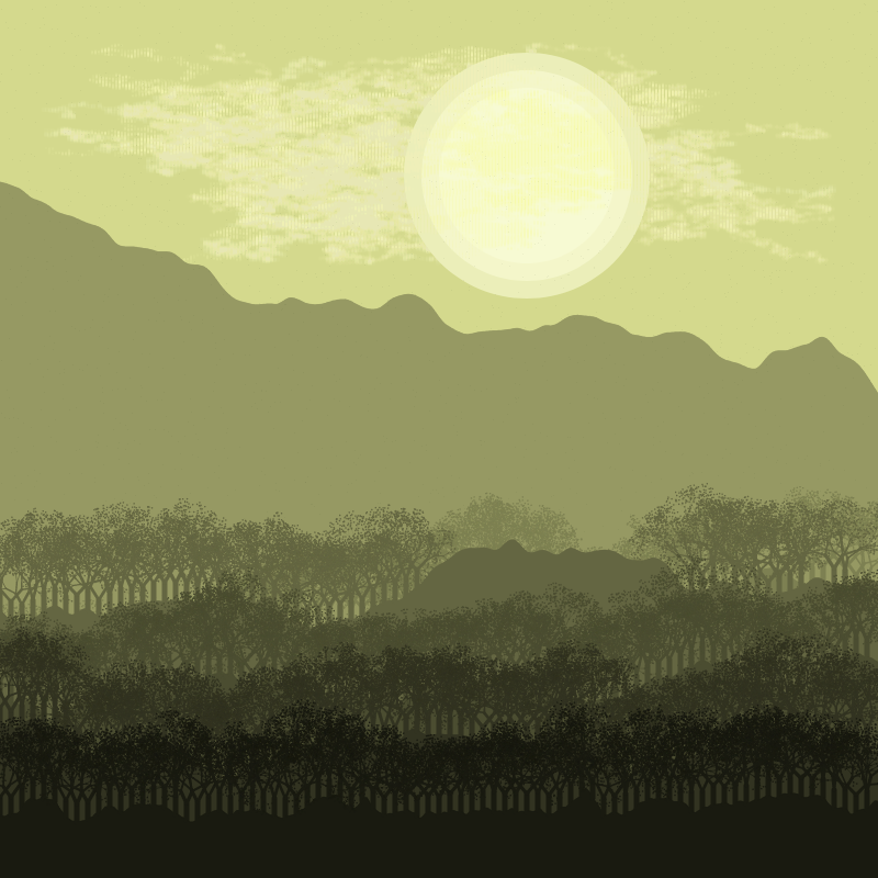 Generative Mountains #2 static token preview