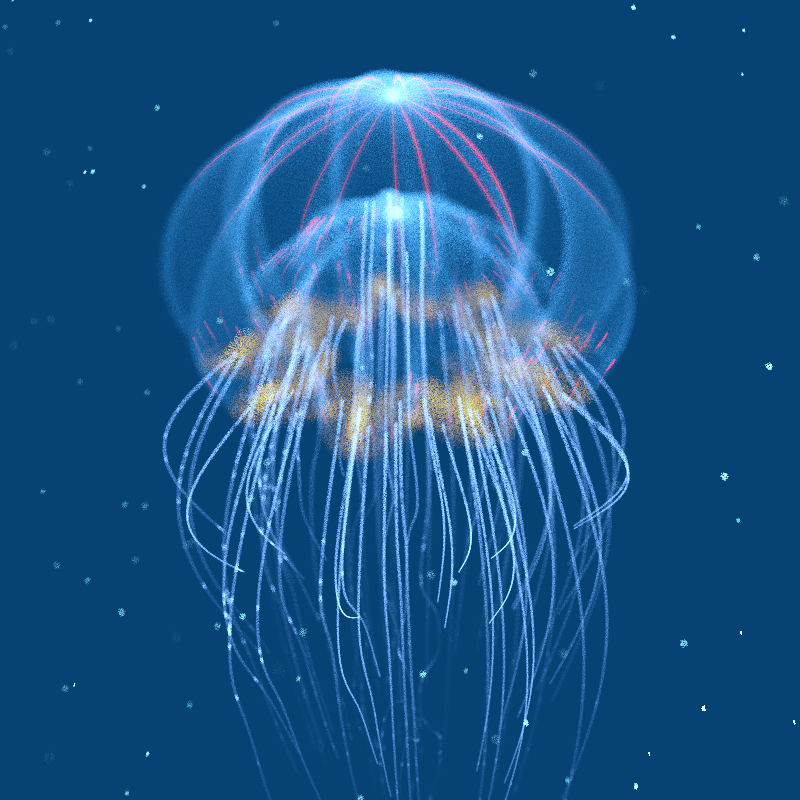 Creatures of the Deep #1 - The Jellyfish #6 static token preview