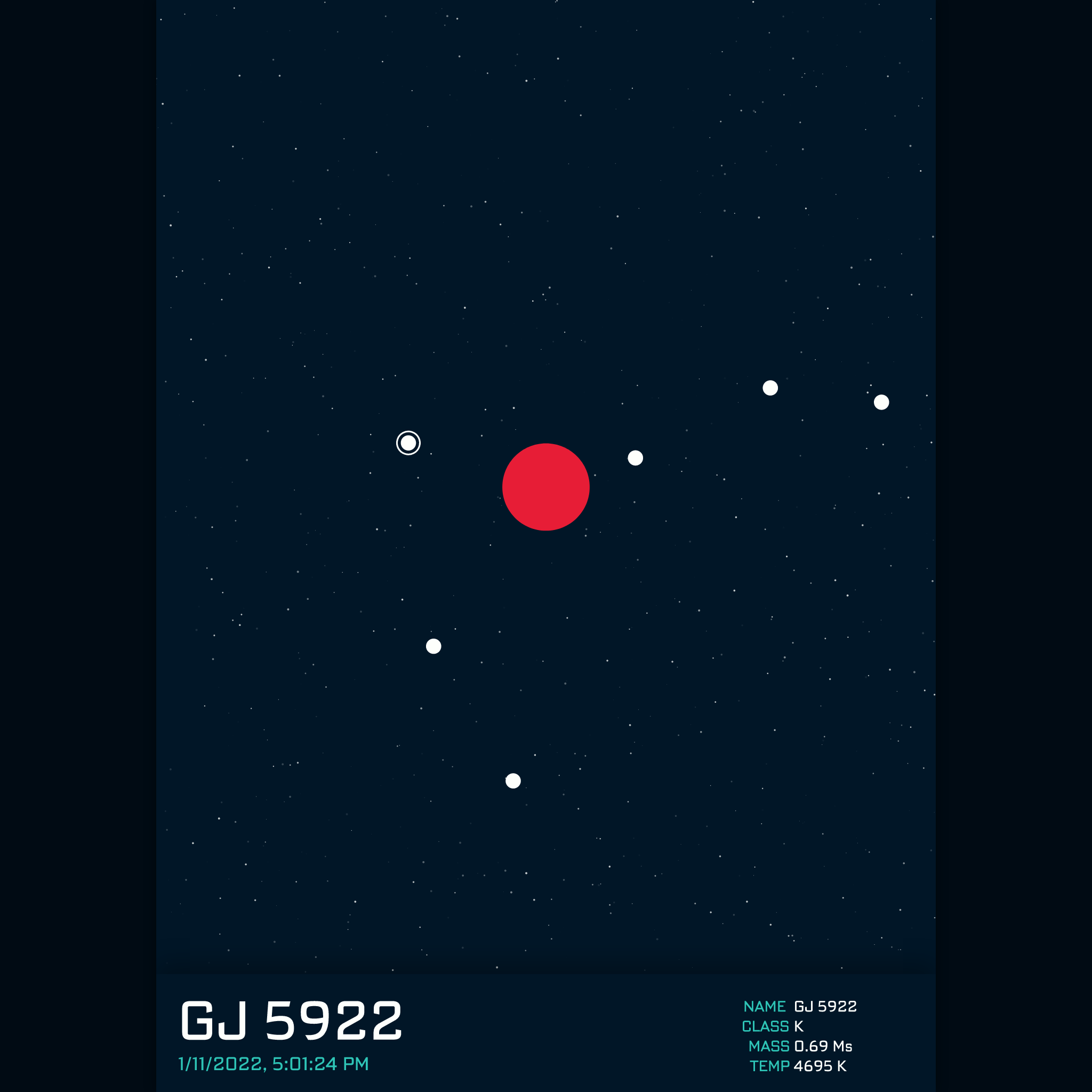 PLANETARY SYSTEM #4 static token preview