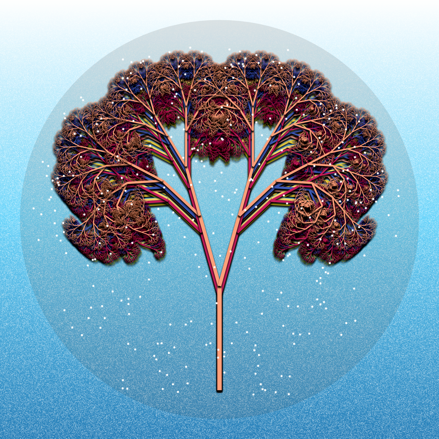 Futuristic Trees #18 static token preview