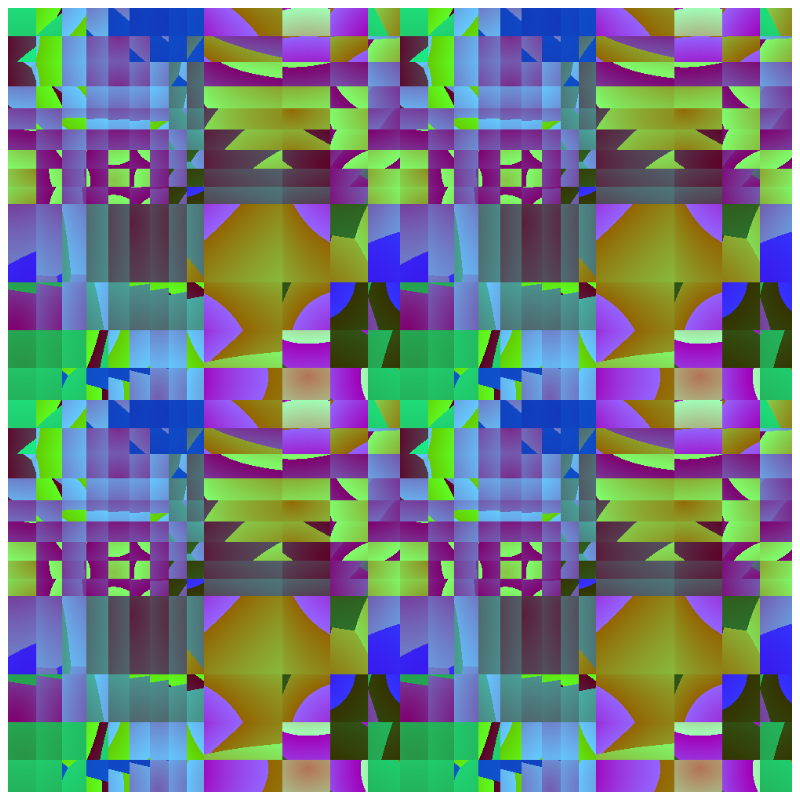 Funky Mosaic #11 static token preview