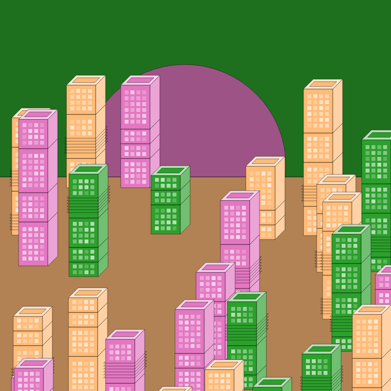 City Lights #56 static token preview