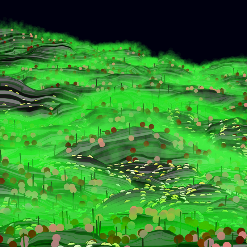 Alien Landscape #16 static token preview