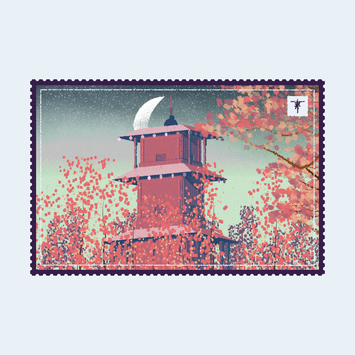 ABANDONED TEMPLE 廃寺 #15 static token preview