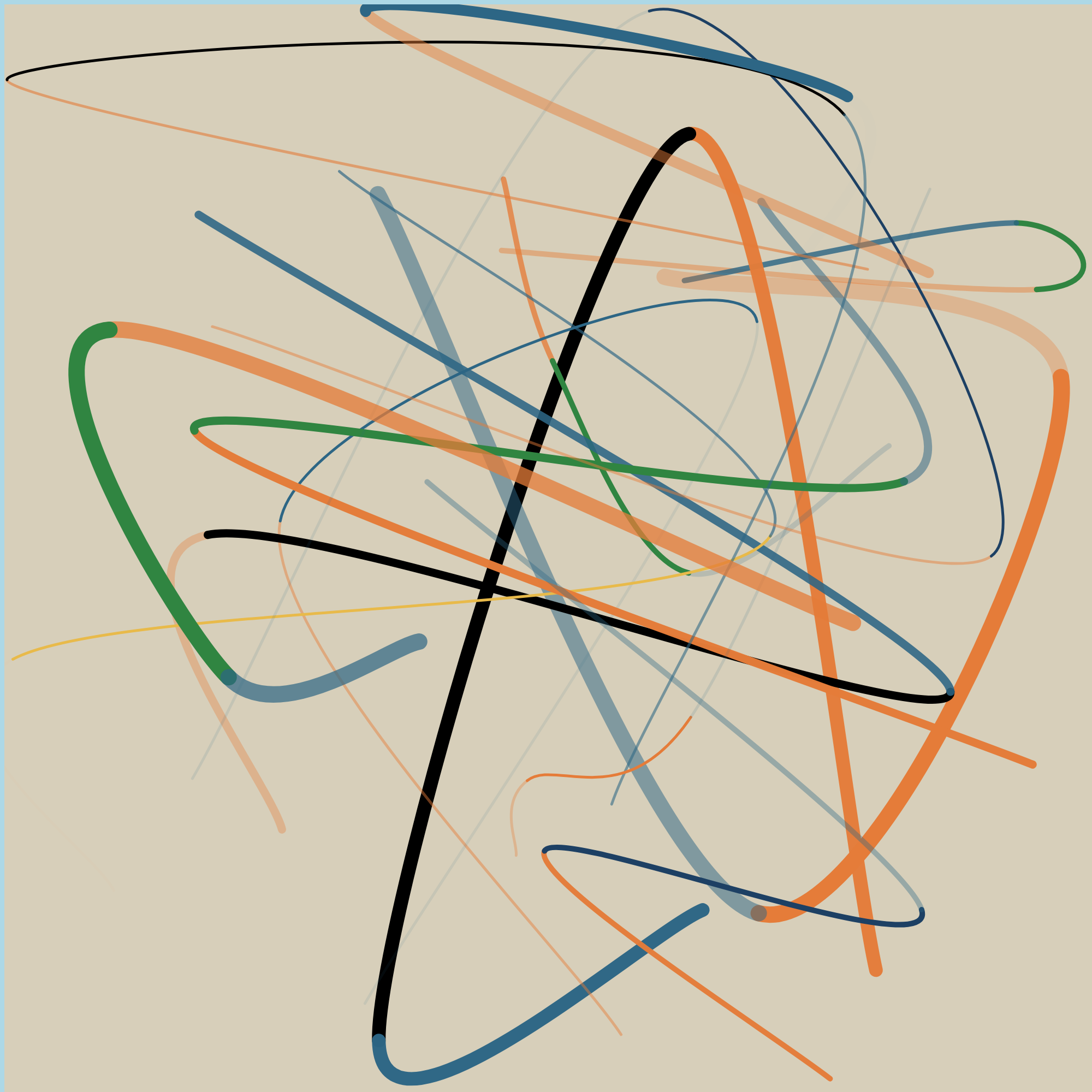 Untitled Squigly Bits #6 static token preview