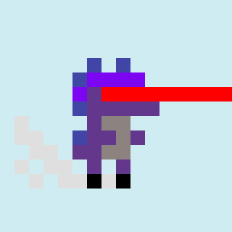 Coded Tiny Dinos #28 static token preview