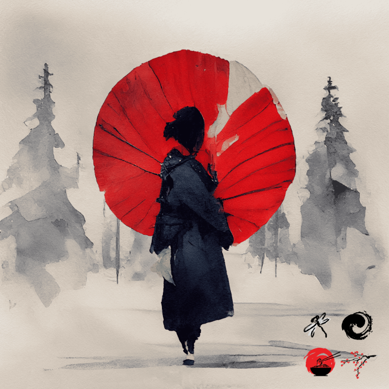 A walking geisha #16 static token preview