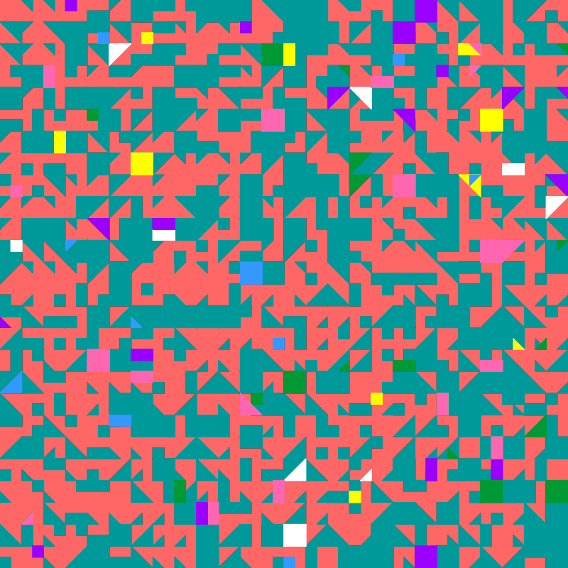 Patchwork Geometry #16 static token preview