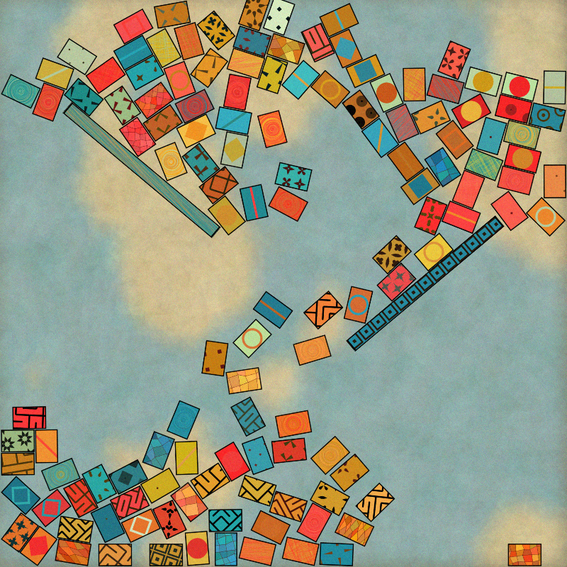 Collisions: Art plus Physics #19 static token preview
