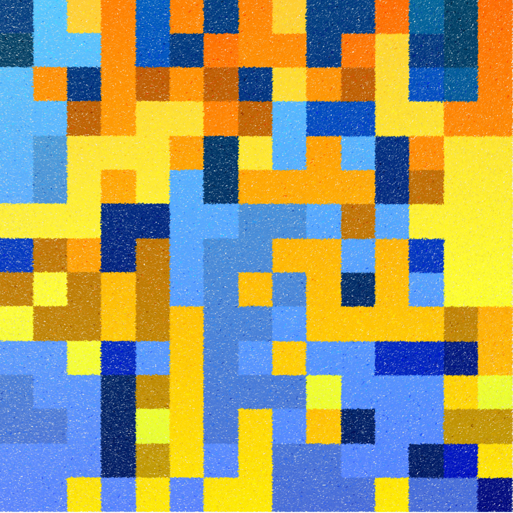 Hydrangea & Patchwork #23 static token preview