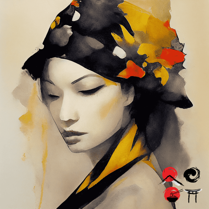 َAtumn Geisha #9 static token preview