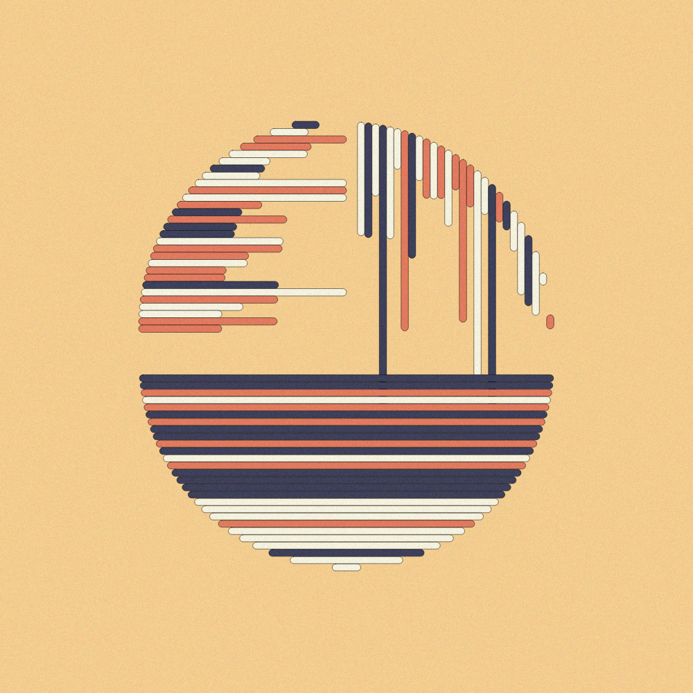 Stripes in Circle #3 static token preview