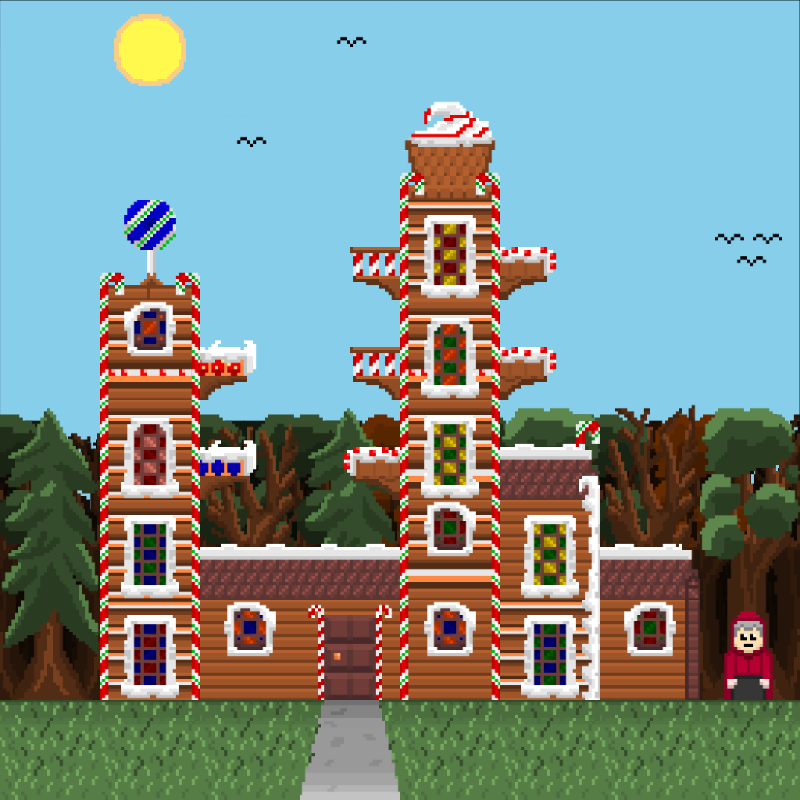 2D Mansion Candy House #21 static token preview
