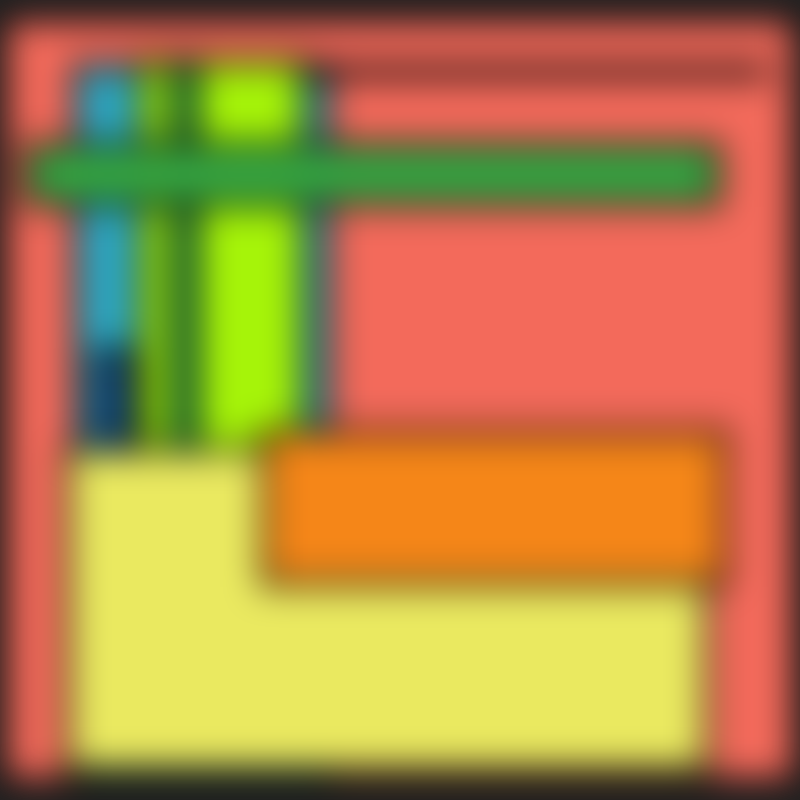 Mondrian Franke Blur #17 static token preview