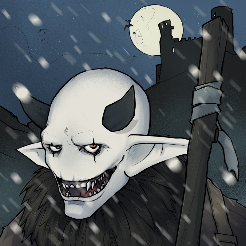 KRAMPUS #23 static token preview