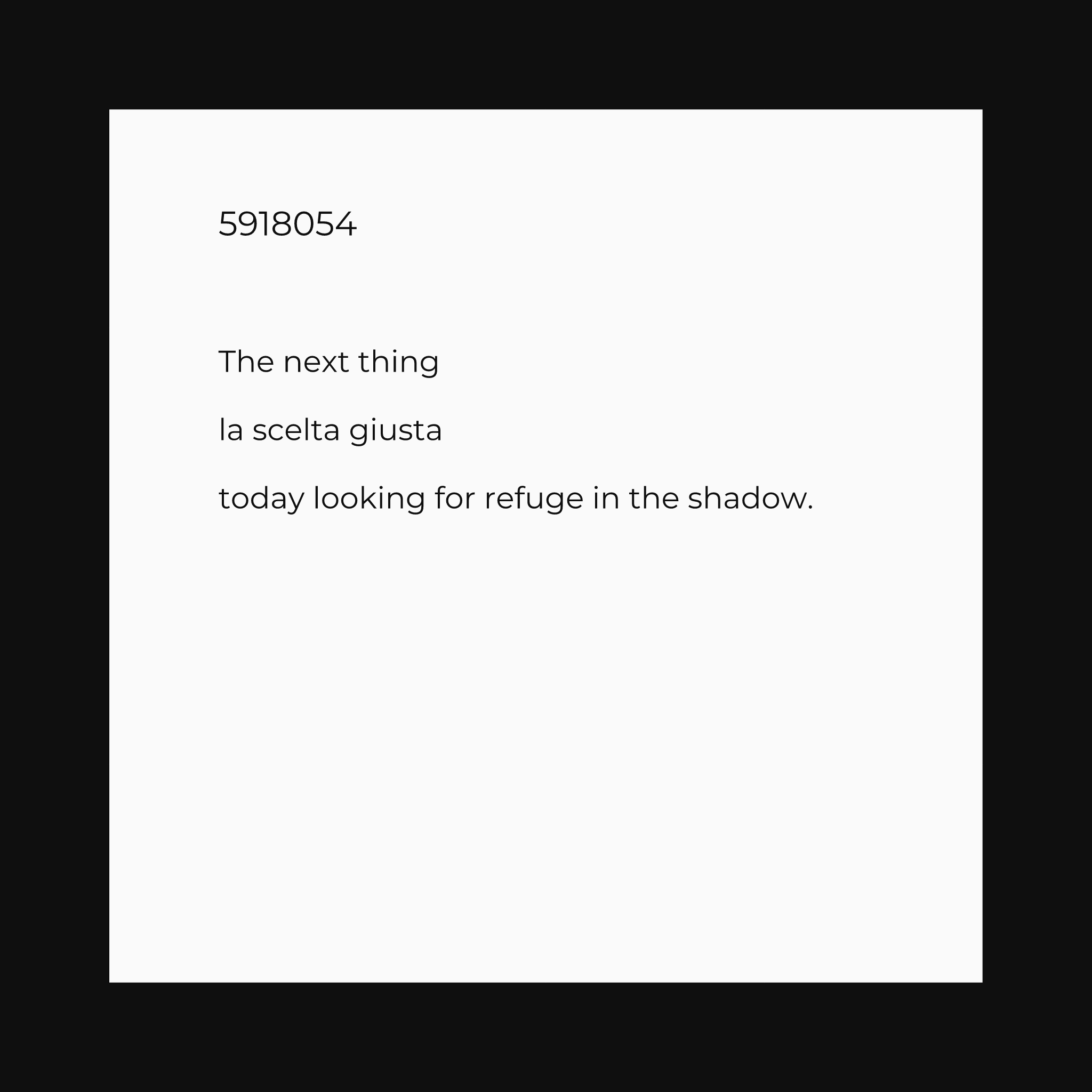 engoesback #6 static token preview