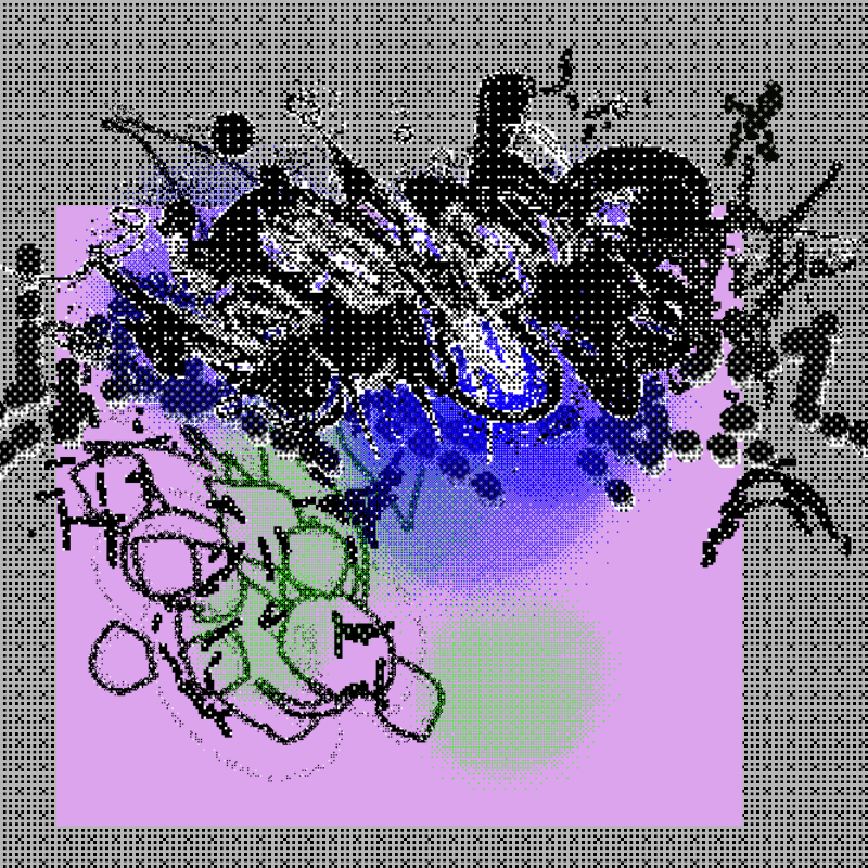 Dither_Graffiti #24 static token preview