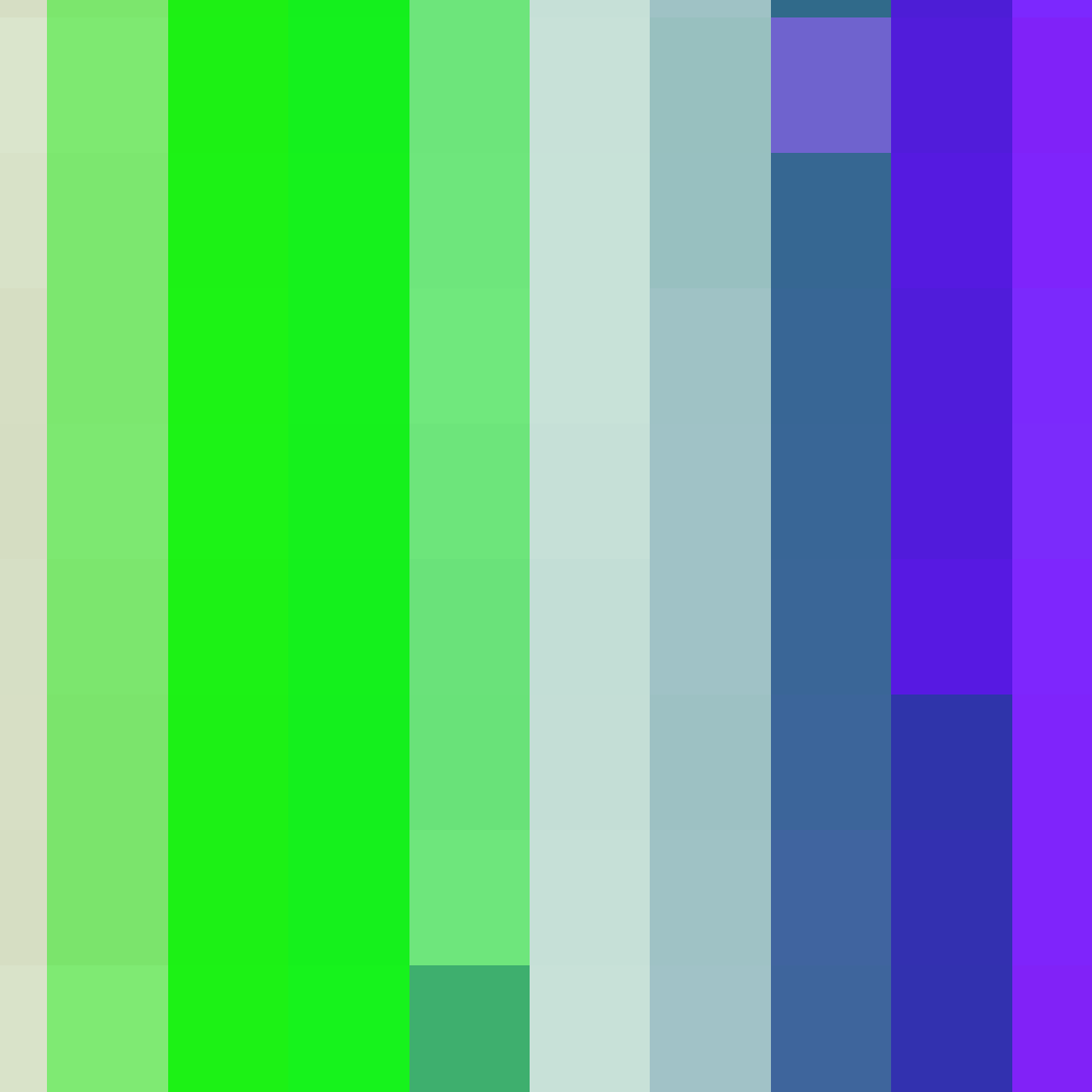Pixelated Color Study #1 static token preview