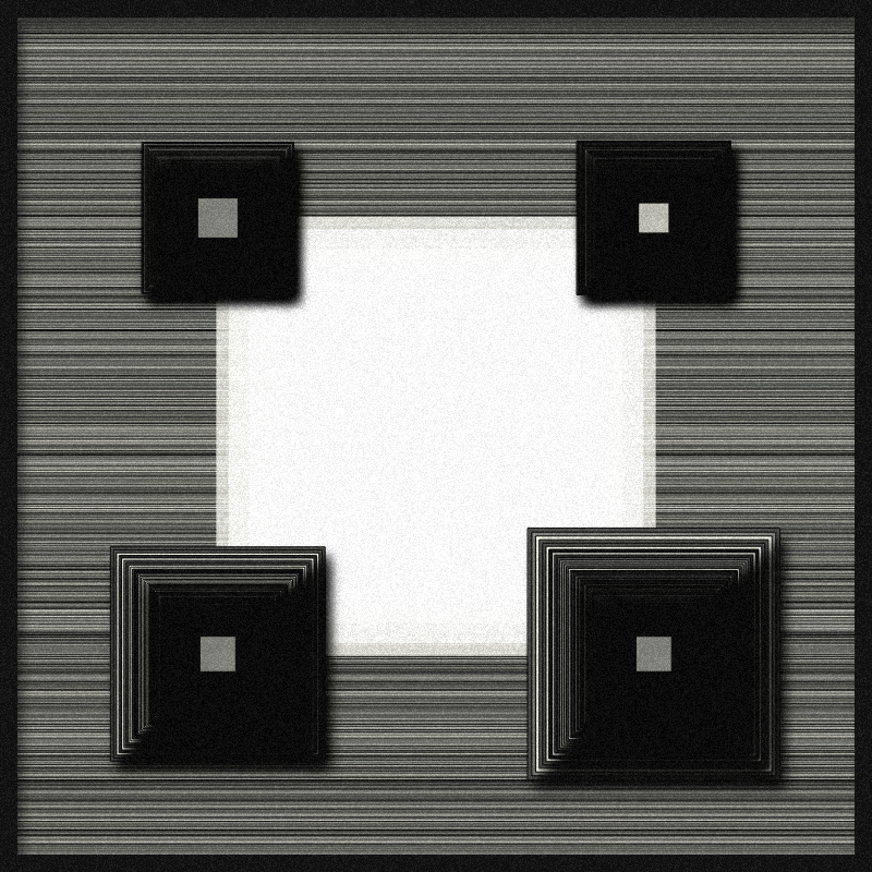 Minimal Squares #3 static token preview