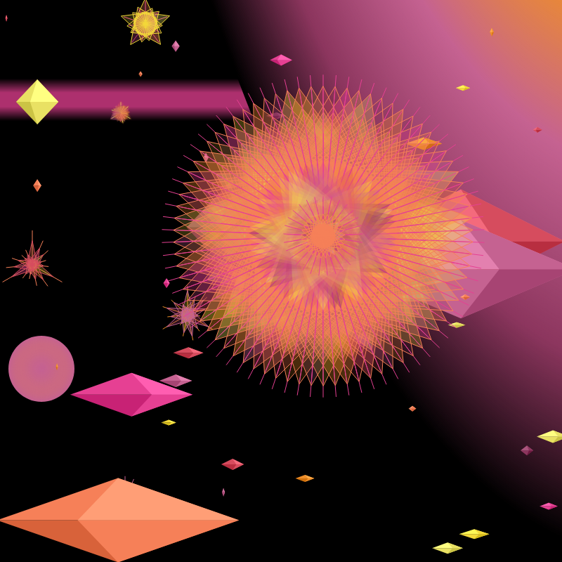 Galaxy Bloom #12 static token preview
