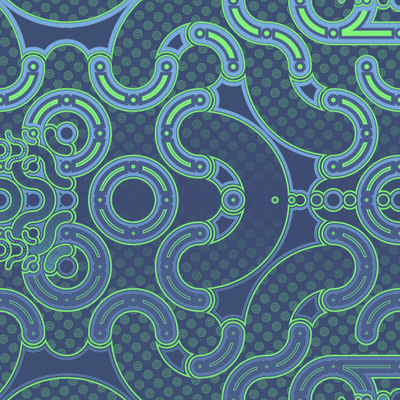 Tribal Lines #23 static token preview
