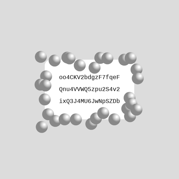 Frame of the operation hash #68 static token preview