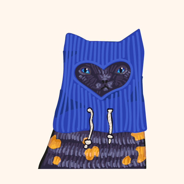 Kittens in balaclavas #3 static token preview