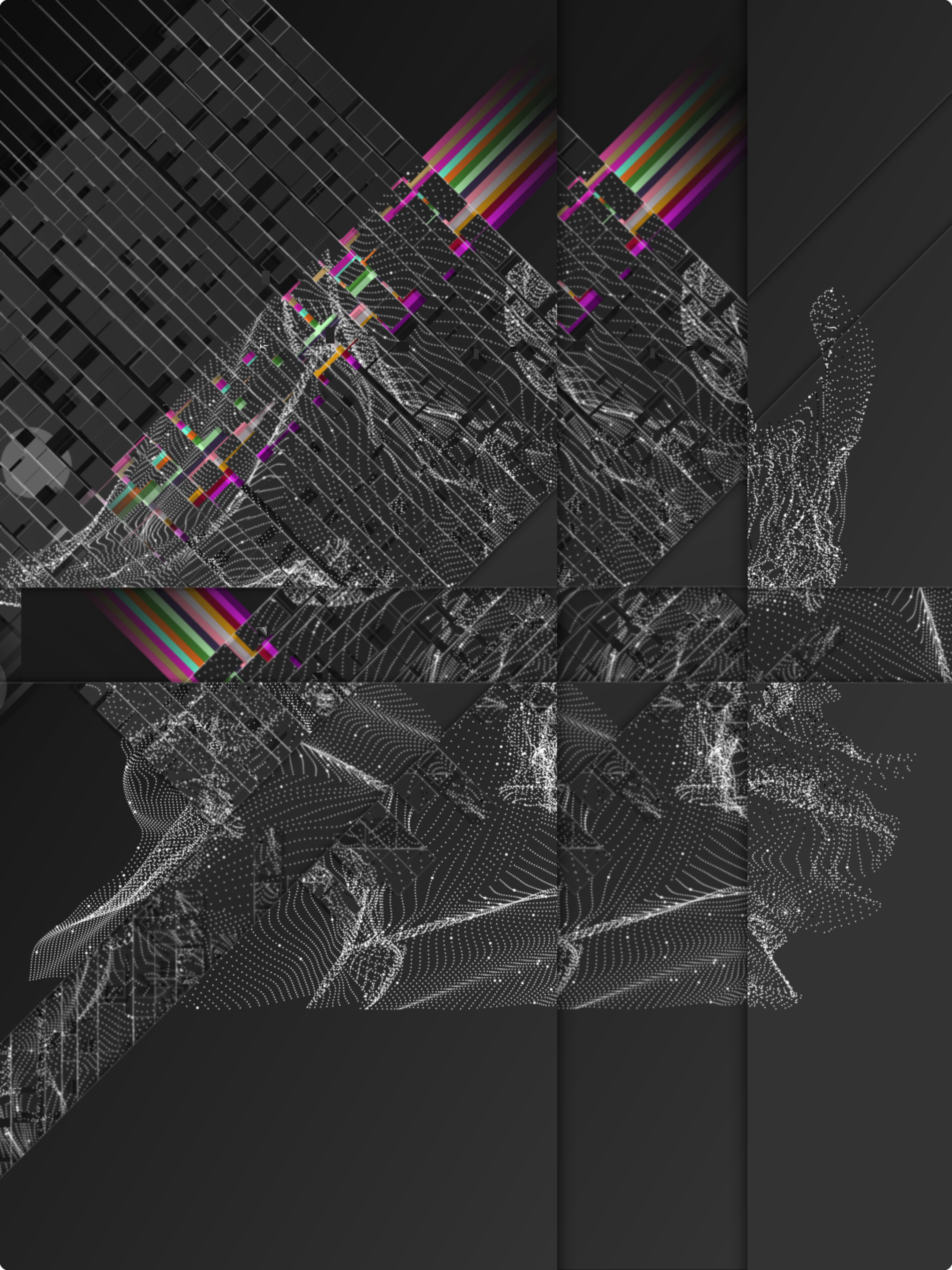 Fronteras en abstracto #22 static token preview