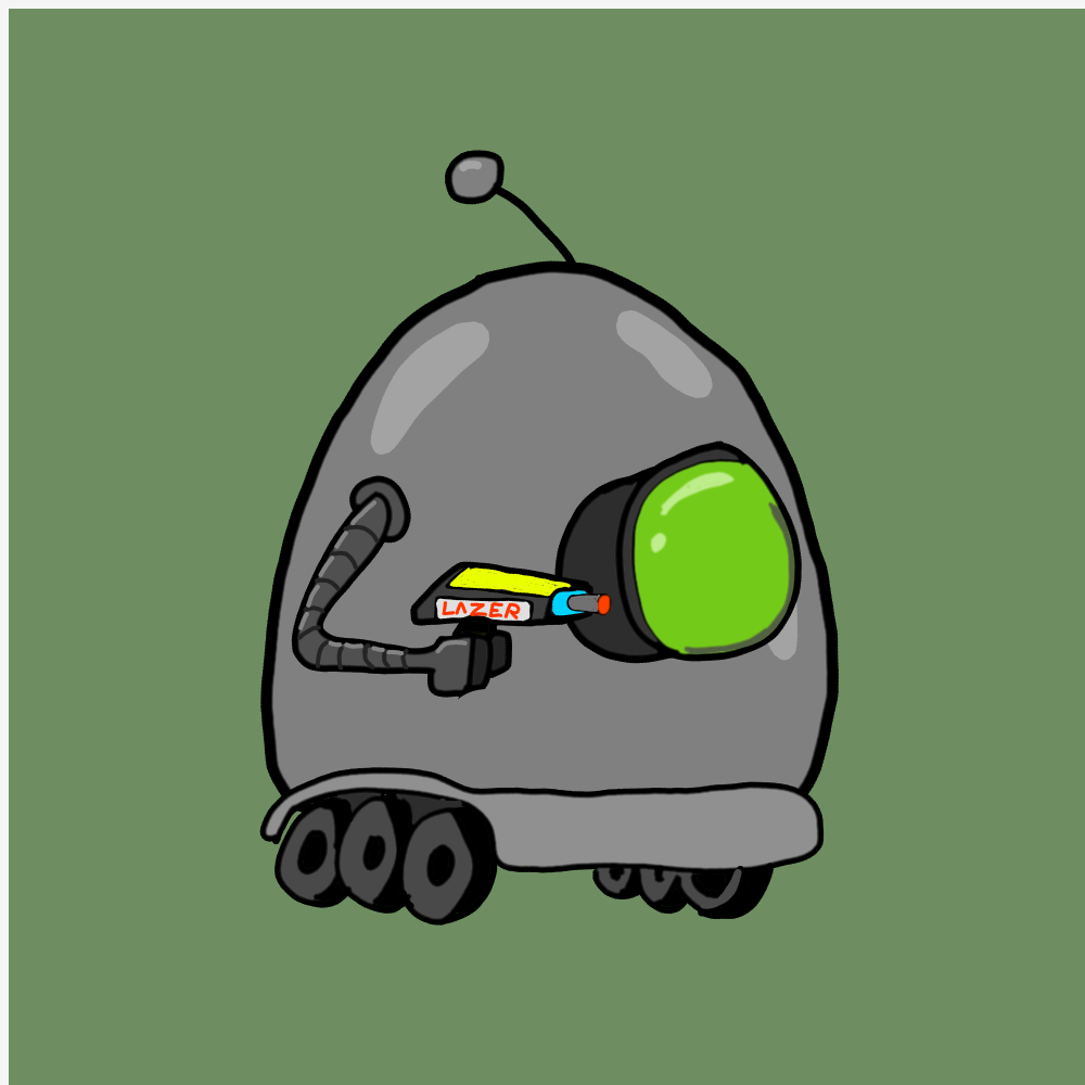 Evil Robots #17 static token preview