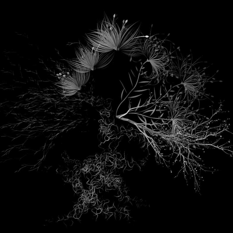 Botanical Ghosts #16 static token preview