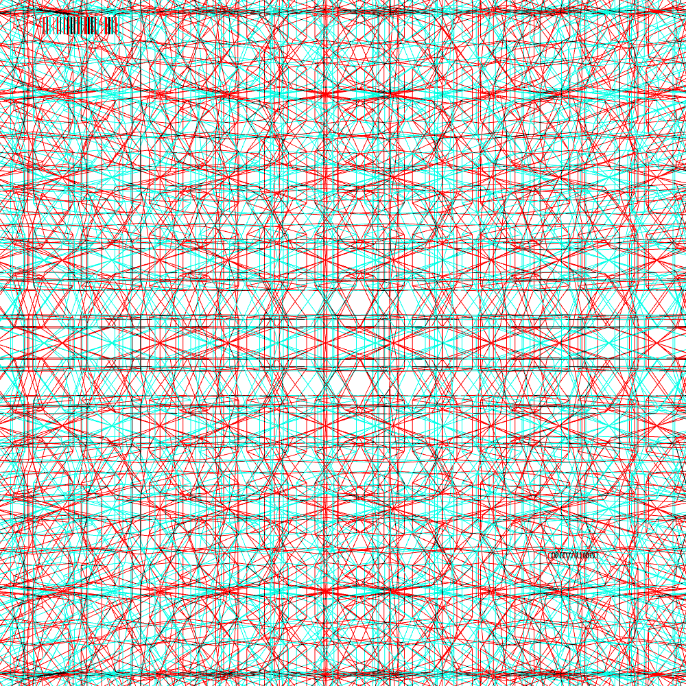 anaglyphic - delta pattern #2 static token preview