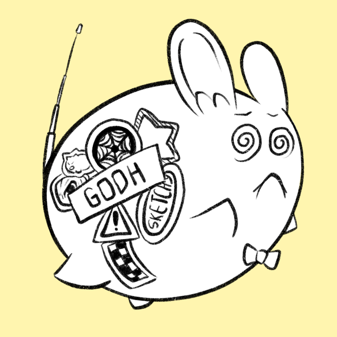 sketchy usagi #22 static token preview