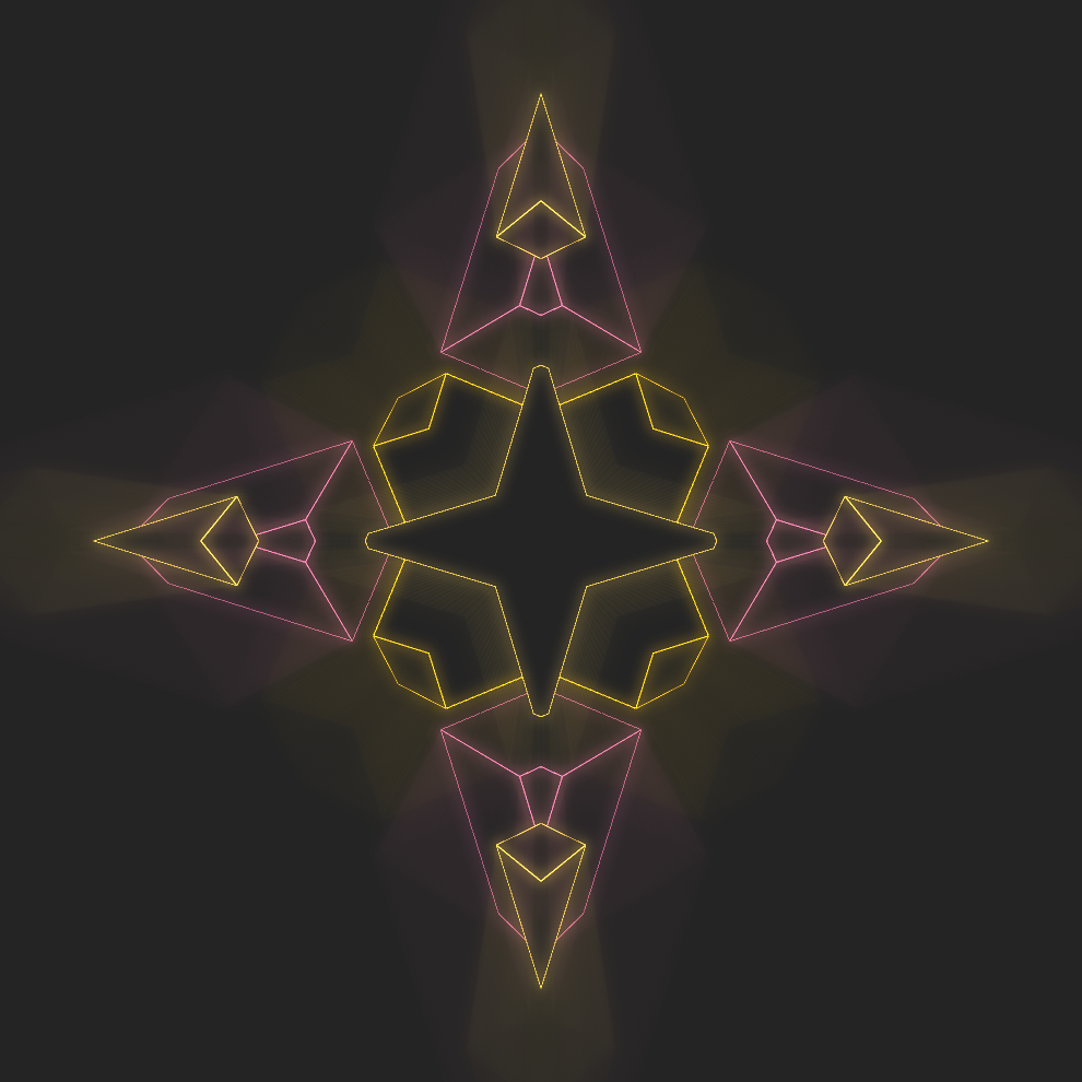 Neon Kaleido #116 static token preview