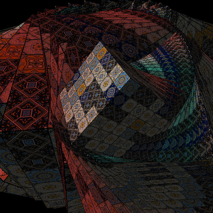 PSYCHEDELIC MOSAIC #9 static token preview