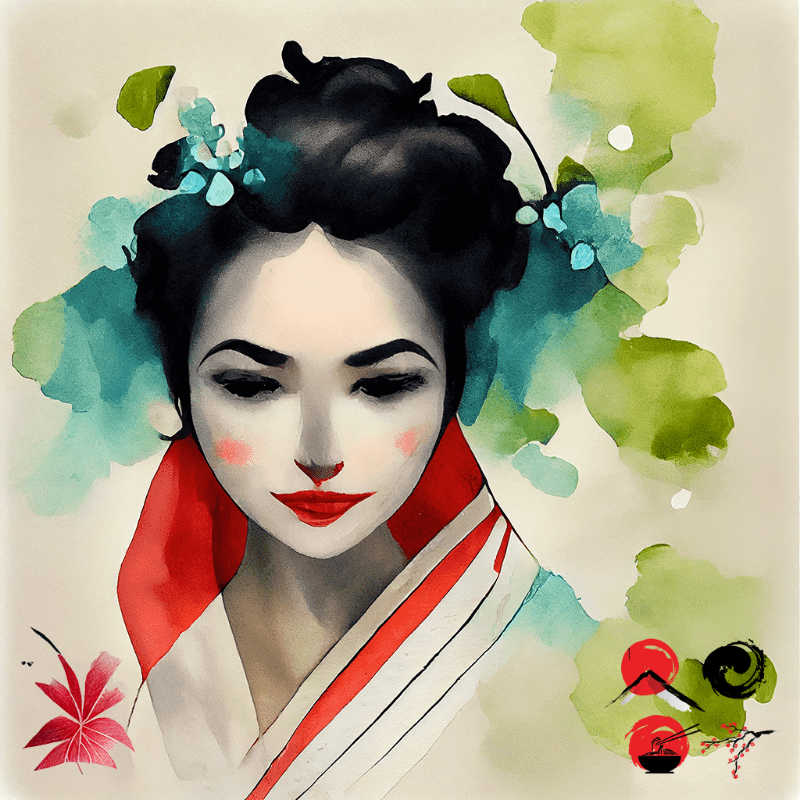 Ocean Geisha #4 static token preview