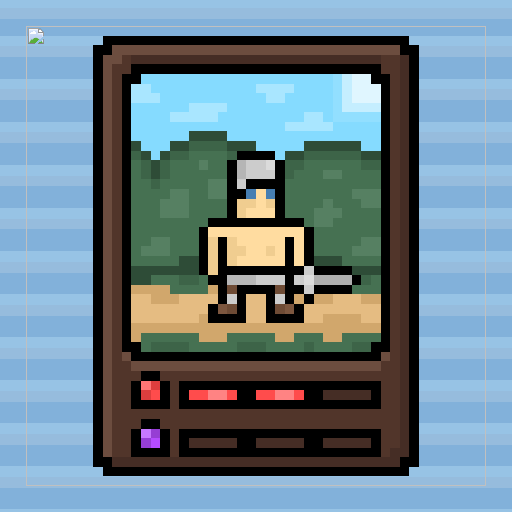 Pixel Knights #15 static token preview