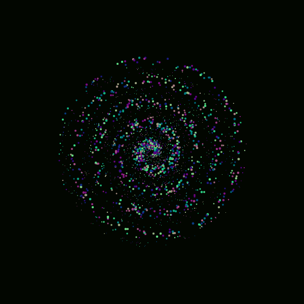 Vivid Galaxies #18 static token preview