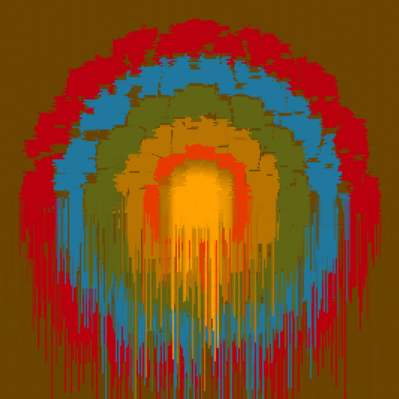 Melted flower #1 static token preview