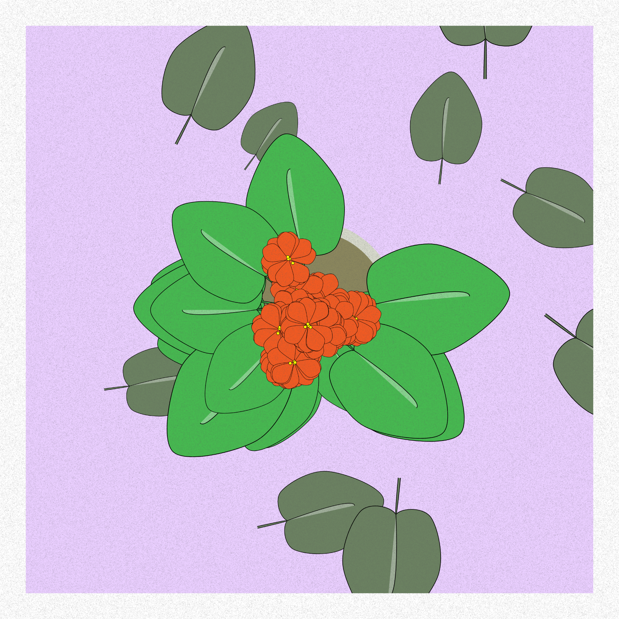 Flowers #1 static token preview