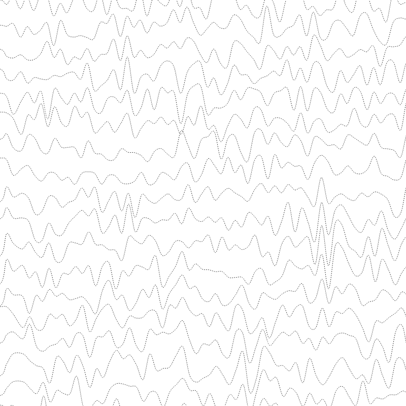 Mountains Waves and Valleys #19 static token preview
