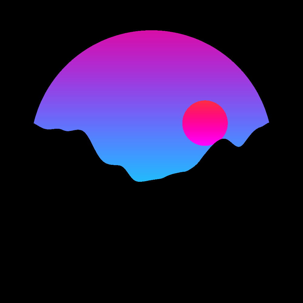 Minimalism 1: Sunglobes #1 static token preview