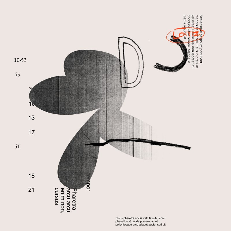 Generative poster - Feathers #19 static token preview