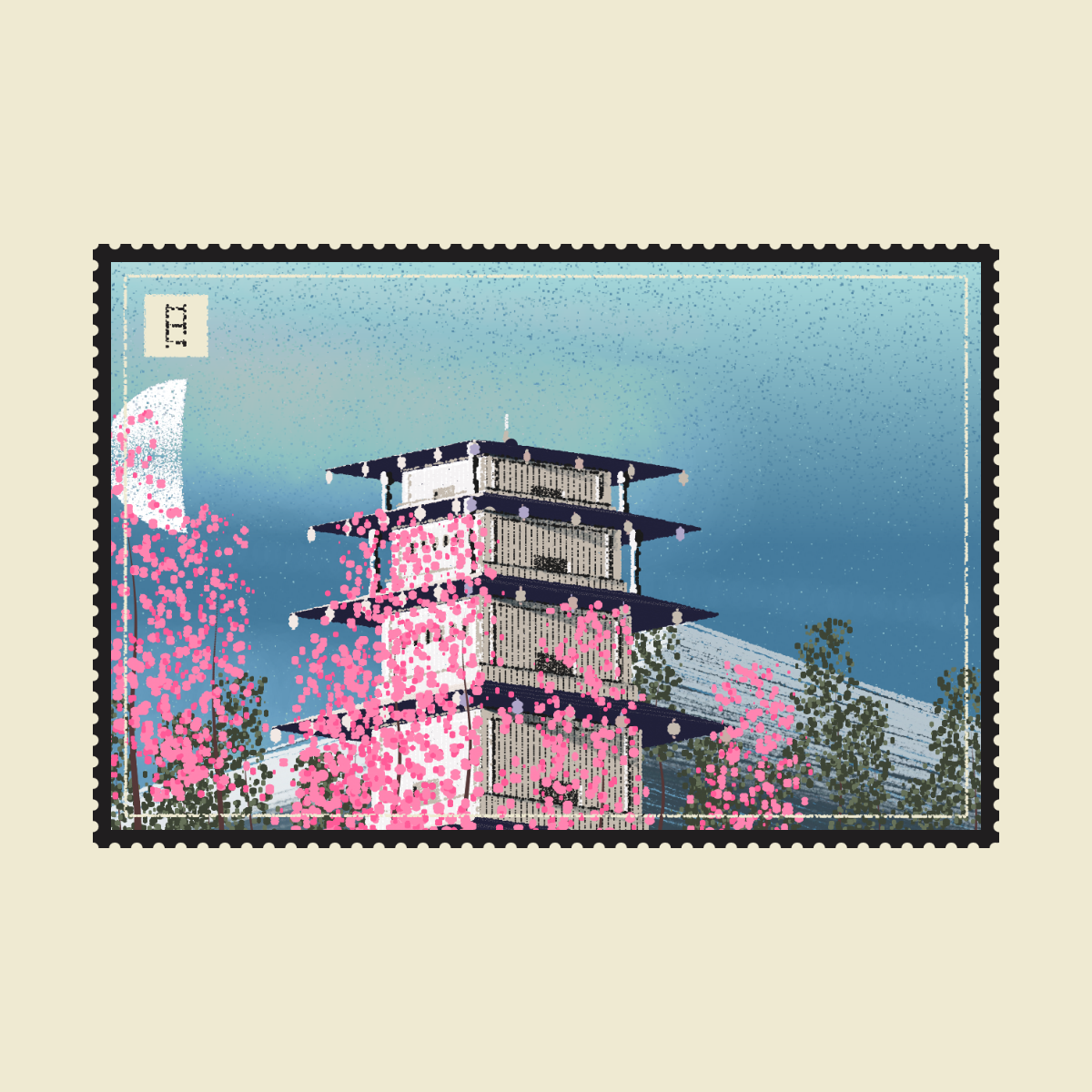 ABANDONED TEMPLE 廃寺 #22 static token preview