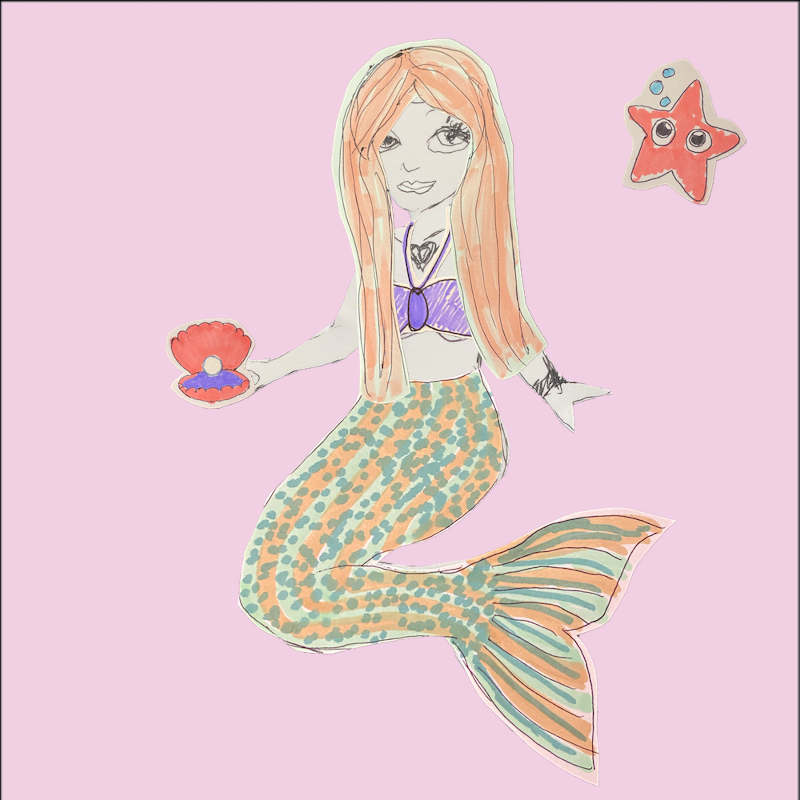 Crypto Mermaid #8 static token preview