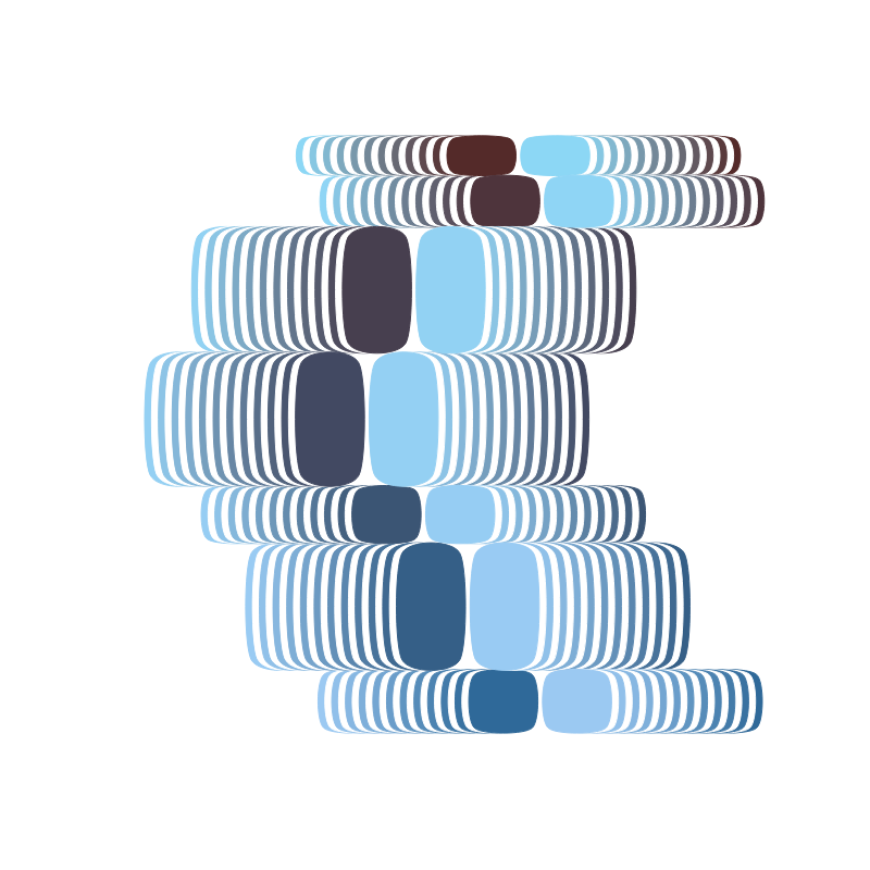 Reflection of Stripes 001 #6 static token preview