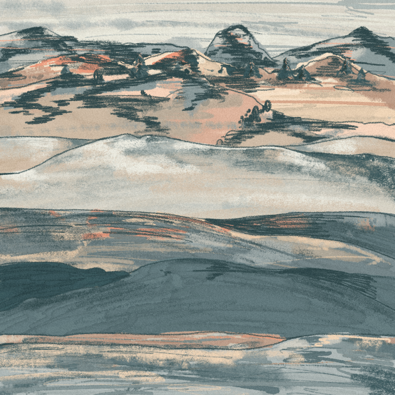 Postcard From The Mountains #22 static token preview