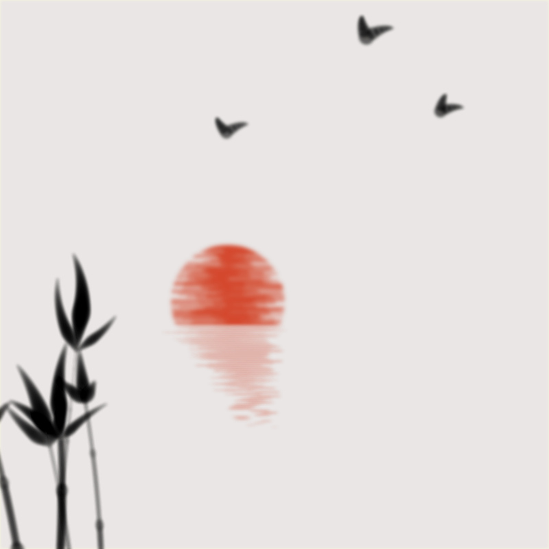 Sunset on Water #15 static token preview