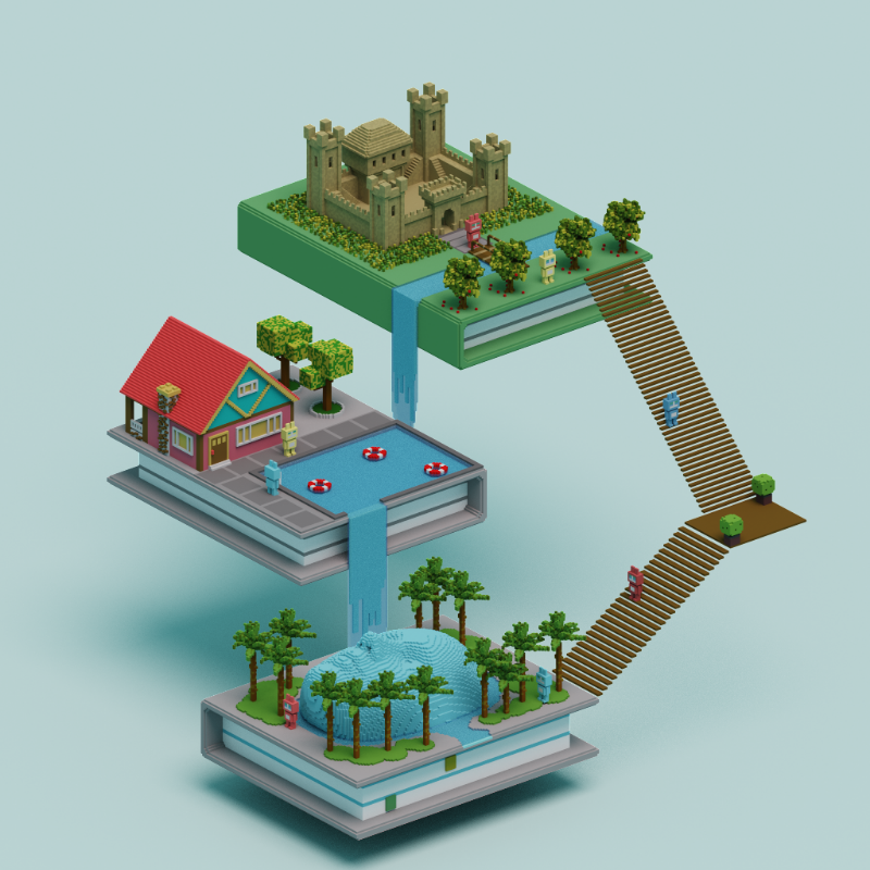 Books and islands #12 static token preview