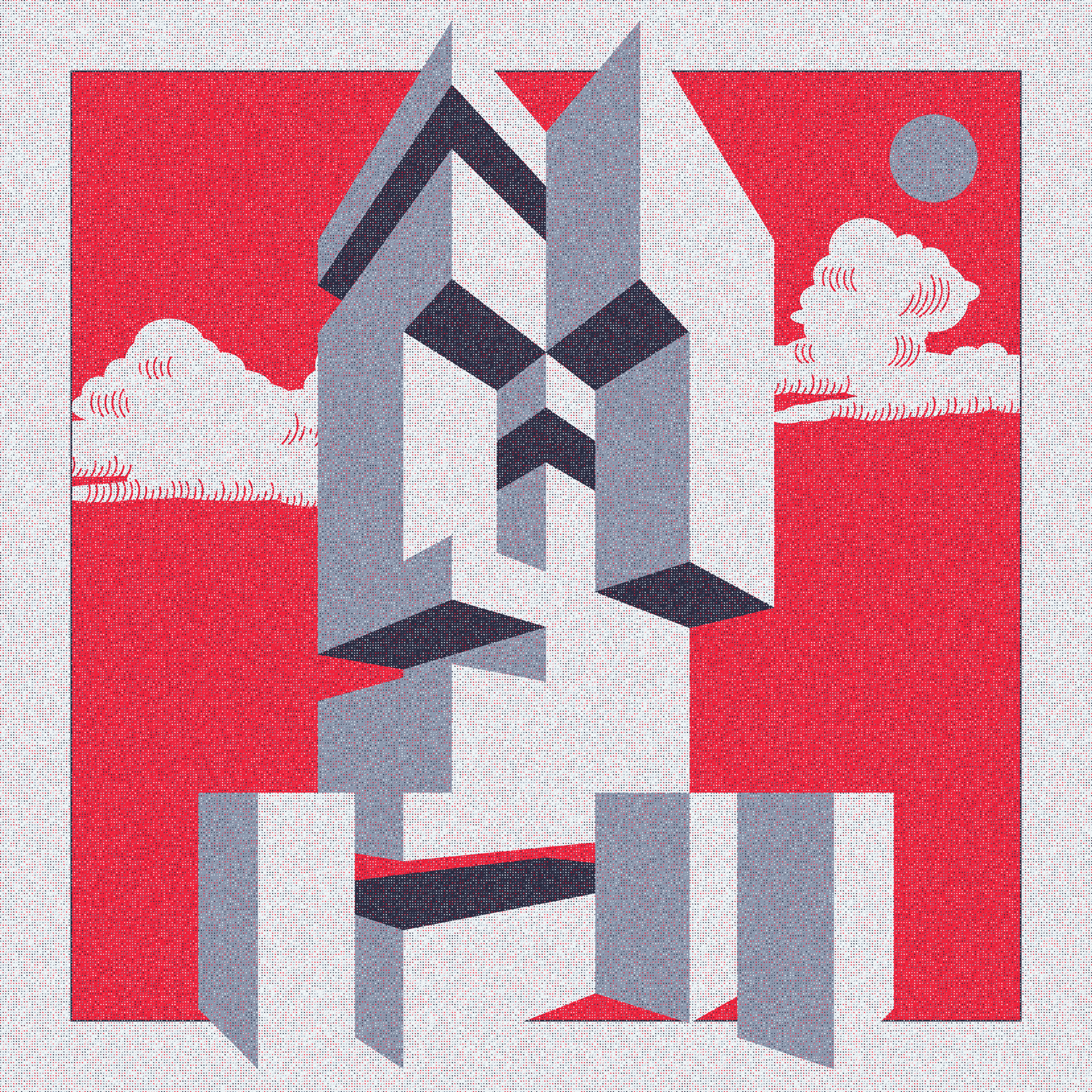BRUTALISM #4 static token preview